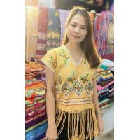 ราคา เสื้อกะเหรี่ยง ทอมือ งานปัก สีไม่ตก น่ารักน่าใส่มากๆสีสวยทุกสี (24959004256)