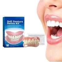 ราคา ชุดสร้างฟันเทียมซิลิโคนเนื้อนุ่มสบายและมั่นคงชุดยึดซิลิโคนฟันฟันฟันฟันแบบทันทีปลอดภัยและทนทาน (23453889248)