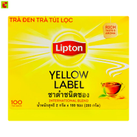 ราคา ลิปตัน ชาดำชนิดซอง แพ็ค 100 ซอง (24816115293)