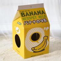 ราคา ที่ลับเล็บแมว ของเล่นแมว บ้านแมว กล่องลับเล็บแมว รุ่นกล่องนม กระดานลับเล็บแมว ที่นอนแมว ที่ฝนเล็บกล่องนม ที่ข่วนเล็บแมว Cat Scratcher Milk Box (20357454296)