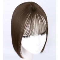 ราคา หน้าม้าผมแท้ 3D ชิ้นวิกผมที่สมจริงสำหรับผมหงอก ผมปลอมผู้หญิง วิกผมจำลอง แผ่นปิดผมบาง ปิดผมหงอก ระบายอากาศได้ดี ไร้รอยต่อ (23843548079)