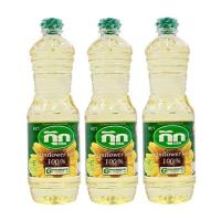 ราคา น้ำมันทานตะวัน 100 แพ็ค 3 ขวด ตรา กุ๊ก Cook Sunflower Oil ขนาด 1 ลิตร (19536351067)