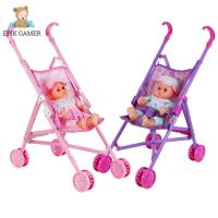 ราคา รถเข็นของเล่นตุ๊กตา10นิ้วสำหรับเด็กทารกเด็กเล่นพับได้11นิ้ว Stroller Mainan สำหรับตุ๊กตาเด็กทารกเด็กเล็กเด็กผู้หญิงเด็กวัยหัดเดินทารก (23593668697)