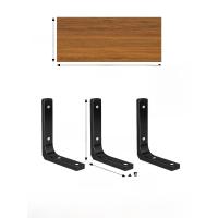 ราคา ชั้นวางของติดผนังแบบไม้ ชั้นวางหนังสือแบบแขวนลอย จัดระเบียบในครัวเรือน วัสดุไม้ สไตล์โมเดิร์นเรียบง่าย (24622767062)