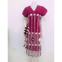 ราคา เดรสกะเหรี่ยง ชุดกะเหรี่ยงทอมือ ผ้าหนานุ่ม ใส่สบาย อกถึง44 (24614002429)