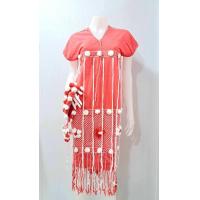 ราคา ชุดกะเหรี่ยง เดรสกะเหรี่ยง ทอมือลายดอกไม้ ผ้าอย่างดี มี10สี (24613869950)