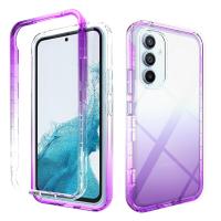 ราคา Samsung Galaxy S23 FE 5G A04 A04e A04s A14 A14 5G A24 5G A34 A54 5G Case RUILEAN Transparent 2 in 1 Gradient Shockproof Case (20597716376)