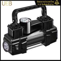 ราคา UEB 12V 150PSI Car Electric Air Pump with LED Light Heavy Duty Deluxe Portable Metal Air Compressor Car Tire Inflatable Pump (24581412477)
