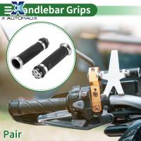 ราคา X AUTOHAUX 7 8 22mm 15 16 24mm Universal Motorcycle Hand Grips Cover Rubber Aluminum Alloy Handlebar Grips for Motorcycle Scooter Black Silver Tone 1pair (24974063770)
