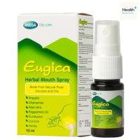 ราคา Mega we care Eugica Herbal Mouth Spray 10ml ยูจิก้า เฮอร์บอล เม้าท์ สเปรย์ 10มล (10374048327)