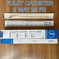 ราคา สายสวนปัสสาวะ 2 ทาง 1 กล่อง มี 10 เส้น เบอร์ 8 10 12 14 16 18 20 22 24 Foley Catheter 2 way (21195623586)