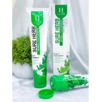 ราคา ยาสีฟัน Sure Herb ยาสีฟันสมุนไพร 5in1 3 หลอด (22882780149)
