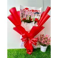 ราคา ช่อธนบัตรรับปริญญา ของขวัญวันรับปริญญา สำหรับใส่แบงค์เอง แถมฟรีการ์ดรับปริญญาทุดช่อ (22569667080)