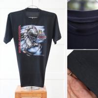 ราคา เสื้อฮาเล่ย์ Harley Davidson 3Demblem เสื้อผ้าวินเทจ ป้ายทอง USA (24757617279)