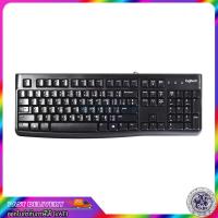 ราคา KEYBOARD LOGITECH K120 Black TH EN แป้นพิมพ์มาตรฐาน สาย USB 1 2M คีย์บอร์ด TH EN สีดำ กันน้ำหกใส่ ออก VAT ได้ (10104490758)