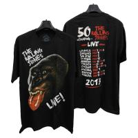 ราคา จัดส่งฟรี เสื้อวงดนตรี The Rolling Stones 50th Usa Tour ปี สินค้าลิขสิทธิ์แท้ size S 5XL (24507552818)