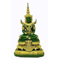 ราคา พระแก้วมรกต พระพุทธรูป หน้าตัก 2 inch เครื่องทรงฤดูร้อน Emerald Buddha statue knee to knee 2 inch BUD 034 (19280352027)