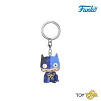 ราคา 80907 Batman Patchwork ver Pocket POP Keychain Batman by Funko (23134535691)