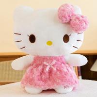 ราคา Hello Kitty ของแท้ของเล่นตุ๊กตาคิตตี้ของขวัญวาเลนไทน์ของเล่นตุ๊กตาน่ารักให้ของขวัญวันเกิดสาวๆ (24119493365)