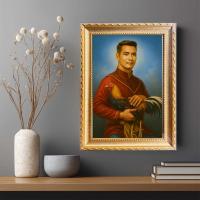 ราคา รูป รูปภาพ รูปมงคล รูปพระนเรศวร รูปพระนเรศวร มหาราช อุ้มไก่ เสริมบารมี เสริมความกล้า แกร่ง มั่นคง ปกป้องภัยพาล ขนาด 4 x 6 นิ้ว และ A4 (24572251339)