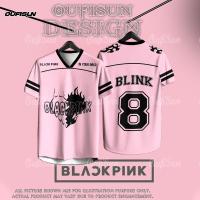 ราคา OFSDIY เสื้อยืดกีฬาสตรี เสื้อยืด Blackpink กลุ่มไอดอล คอนเสิร์ตแขนสั้น เสื้อวอร์มสีชมพูสีดำ เสื้อยืดแฟนคลับ Blink ผู้หญิงบวกขนาดเสื้อยืดหลวม ๆ (24534902333)