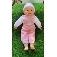 ราคา ตุ๊กตาเบบี้ ตุ๊กตาทารกน้อย ตัวนุ่มนิ่ม หัวเราะได้ อุ้มได้ ของเล่นเด็ก ของเล่นตุ๊กตา ลูกเทพ (23787253409)