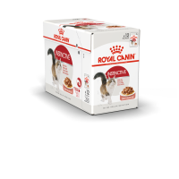 ราคา Royal Canin Instinctive Pouch Gravy x12ซอง โรยัล คานิน อาหารเปียก เกรวี่ แมวโตทุกสายพันธุ์ (24814512488)