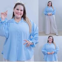 ราคา ส่งฟรี A286 เสื้อเชิ้ตสาวอวบ เสื้อเชิ้ตคนอ้วน เสื้อเชิ้ตไซส์ใหญ่ โอเวอร์ไซส์ ผ้าสลาฟเกาหลี ชุดทำงานคนอ้วน สาวอวบ เสื้อเชิ้ตคนอ้วน เชิ้ตคนอ้วน (24828007976)