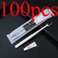 ราคา แปรงสีฟันพร้อมยาสีฟัน 100ชุด เกรดโรงแรม รีสอร์ท แปรงสีฟันแบบใช้แล้วทิ้ง พร้อมส่งจากไทย (24387175087)