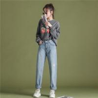 ราคา จัดส่งฟรี กางเกงยีนส์ผู้หญิง no 037 เอวสูง ขากระบอก กางเกงผู้หญิง กางเกงยีนส์เอวสูง สไตล์เกาหลี กางเกงยีนส์ขายาวดีไซน์สวย กางเกงคนอ้วน กางเกงยีนส เพิ่มรหัส 2xl 3xl (24468787768)