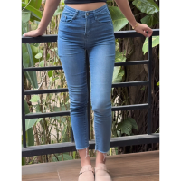 ราคา กางเกงยีนส์ผู้หญิง ทรงขาเดฟ ผ้ายืด กระชับหุ่นเก็บทรงสวย ใส่สบาย จัดส่งเร็ว (24868035215)