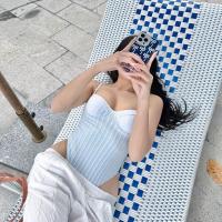 ราคา ส่งไวจากไทย swimwear ชุดว่ายน้ำเซ็กซี่ วันพีช ผู้หญิง มีฟองน้ำ มีโครง beach (24761847832)