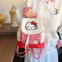 ราคา พร้อมส่ง กระเป๋าเป้Hello Kitty กระเป๋าเป้ลายคิตตี้ เป้สะพายหลังลายคิตตี้ Sizemini ขนาดกะทัดรัด ใส่ของได้เยอะ สายปรับระดับได้ (24400161129)