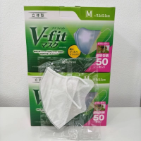 ราคา ของแท้ V Fit Mask 50ชิ้น 1กล่อง แมส รุ่นอัพเกรด หนาขึ้น Vfit หน้ากากอนามัยไอริสโอยามะ V Fit Mask (24802568951)