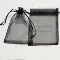 ราคา ถุงผ้าแก้ว ถุงผ้าซาติน แบบมีหูรูด ถุงผ้าตาข่ายสำหรับใส่ของชำร่วย แพ็ค100ชิ้น (23440681256)