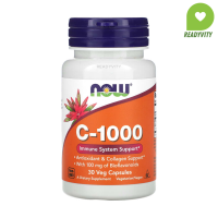 ราคา NOW Foods Vitamin C 1000 30 Veg Capsules (22843210090)
