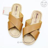 ราคา Bata รองเท้าแตะบาจาหนังแท้ แบบสวม รุ่นคลาสสิคดั้งเดิม สีน้ำตาล ดำ ไซส์ 38 45 5 10 รหัส 865 6524 865 8524 (804636874)
