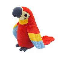 ราคา พร้อมส่ง นกแก้วพูดได้ ตุ๊กตานกแก้วพูดได้ พูดตามได้ทุกภาษา มีเพลง รุ่นชาร์จ USB และใส่ถ่าน (24919123525)