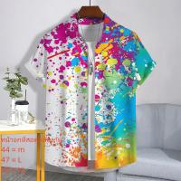 ราคา เสื้อลายดอกไม้ เสื้อ ลาย ดอก ผญเสื้อ ฮาวาย ผู้ชายshirt for menเสื้อ สาว อ้วนเสื้อ คน แก่ หญิง (24789985645)