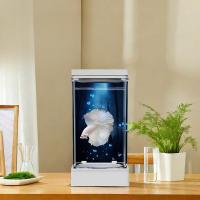 ราคา PET PLAIN ตู้ปลากัดขนาดเล็ก พร้อมสวิตช์ USB ใช้งานง่าย เหมาะสำหรับปลากัด ปลาทอง ตกแต่งสวยงาม (24757016603)