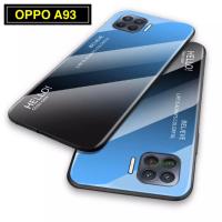 ราคา เคสมือถือ Case OPPO A93 เคสกระจกสองสี เคสเงาไล่สี ขอบนิ่ม TPU CASE เคส oppo a93 (14433231693)