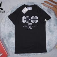 ราคา เสื้อยืดคอกลมแขนสั้น ผ้าคอทต้อน ใส่ได้ทั้งหญิง ชาย งานปักนูCC OO งานแพคถุง มีไซส์ฃs xl มี6สี ขาว ดำ เหลือง ส้มอิ๊ด กะปิ กรม (23358627559)