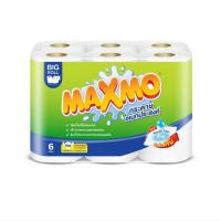 ราคา MAXMO BIG ROLL แม็กซ์โม่ บิ๊กโรล กระดาษอเนกประสงค์ 70 แผ่น ขนาดความยาว 87 7 เมตร 1 แพ็ค 6ม้วน (16466350633)