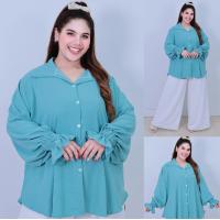 ราคา ส่งฟรี A286 เสื้อเชิ้ตสาวอวบ เสื้อเชิ้ตคนอ้วน เสื้อเชิ้ตไซส์ใหญ่ โอเวอร์ไซส์ ผ้าสลาฟเกาหลี ชุดทำงานคนอ้วน สาวอวบ เสื้อเชิ้ตคนอ้วน เชิ้ตคนอ้วน (24726695209)