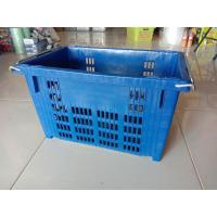ราคา ลังพลาสติกหูเหล็กใส่ผลไม้ ตะกร้าใส่ผลไม้หูเหล็ก ขนาดใหญ่ 38x59x33cm แข็งแรงทนทาน ตะกร้าผลไม้หูเหล็ก ลังอุตสาหกรรม (20253470104)