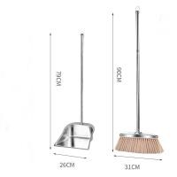 ราคา ชุดไม้กวาดสแตนเลส ไม้กวาดพร้อมที่ตักผง ที่โกยผงชุดที่โกยผงเอนกประสงค์ ไม้กวาดพร้อมที่ตักขยะ (20764356536)