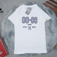 ราคา เสื้อยืดคอกลมแขนสั้น ผ้าคอทต้อน ใส่ได้ทั้งหญิง ชาย งานปักนูCC OO งานแพคถุง มีไซส์ฃs xl มี6สี ขาว ดำ เหลือง ส้มอิ๊ด กะปิ กรม (23358627562)