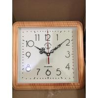 ราคา นาฬิกาแขวน สมอ Anchor Brand เบอร์ 25 เดินกระตุก ขอบชุบทองไม้เงิน ขนาด 24cm (4171396009)