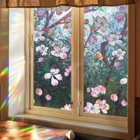 ราคา Window film สติ๊กเกอร์ติดกระจกฟิล์มสูญญากาศ ยาว 2 เมตร ม้วนละ 1 ม้วน เลือกลายต่างๆได้ 113E (24990863929)