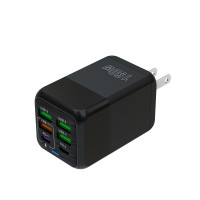 ราคา ชุดชาร์จ 150W 4USB 2PD หัวชาร์จ สายเคเบิลข้อมูล 4in1 QC3 0 PD ชาร์จเร็ว รองรับโปรโตคอลการชาร์จเร็ว เหมาะสำหรับ Android iPhone Samsung VIVO OPPO (22228498397)